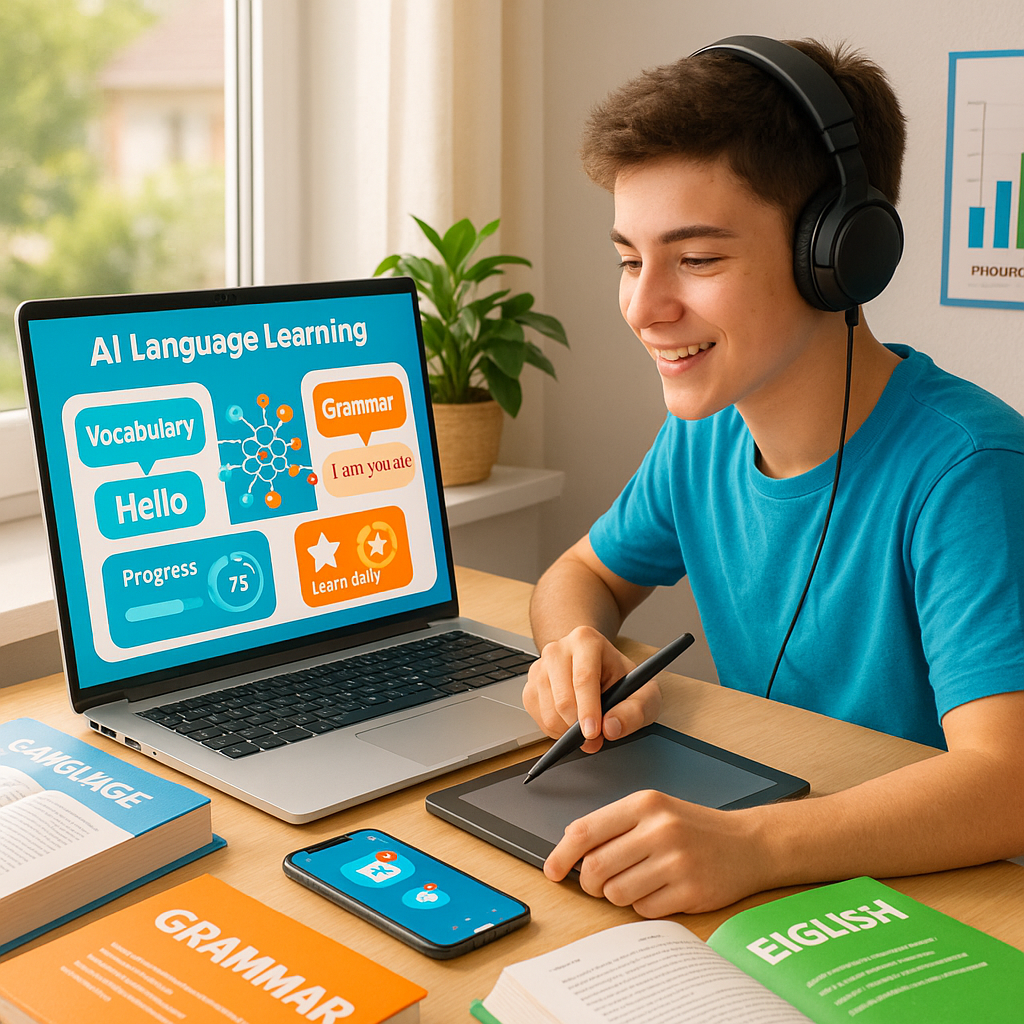 Come Usare l’AI per Potenziare Preparazione Linguistica e Test di Grammatica