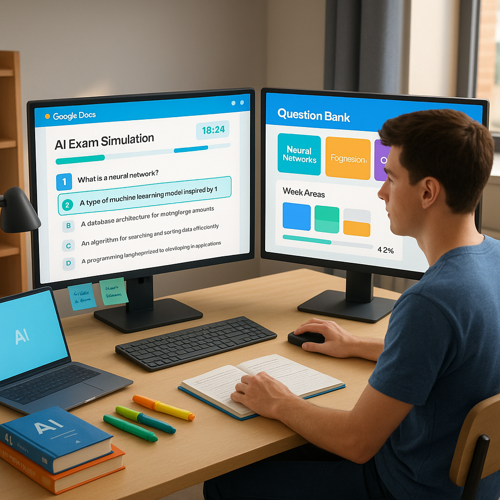 AI Plugin per Esami Universitari: Simulazioni e Question Bank su Google Docs e Word
