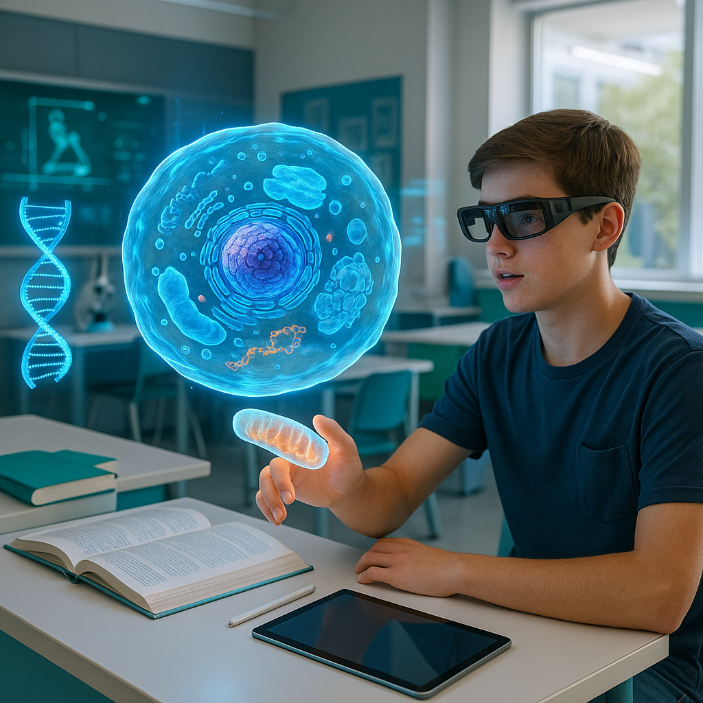 Biologia AI: Esperimenti Virtuali e Modelli 3D per Imparare Facile