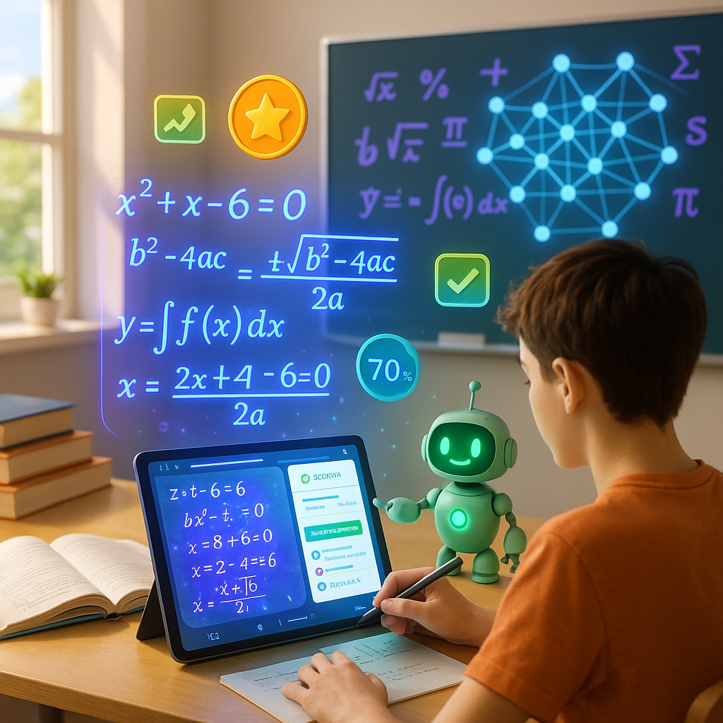 Matematica AI: Mini-Lezioni Interattive e Correzione Automatica per Imparare Meglio
