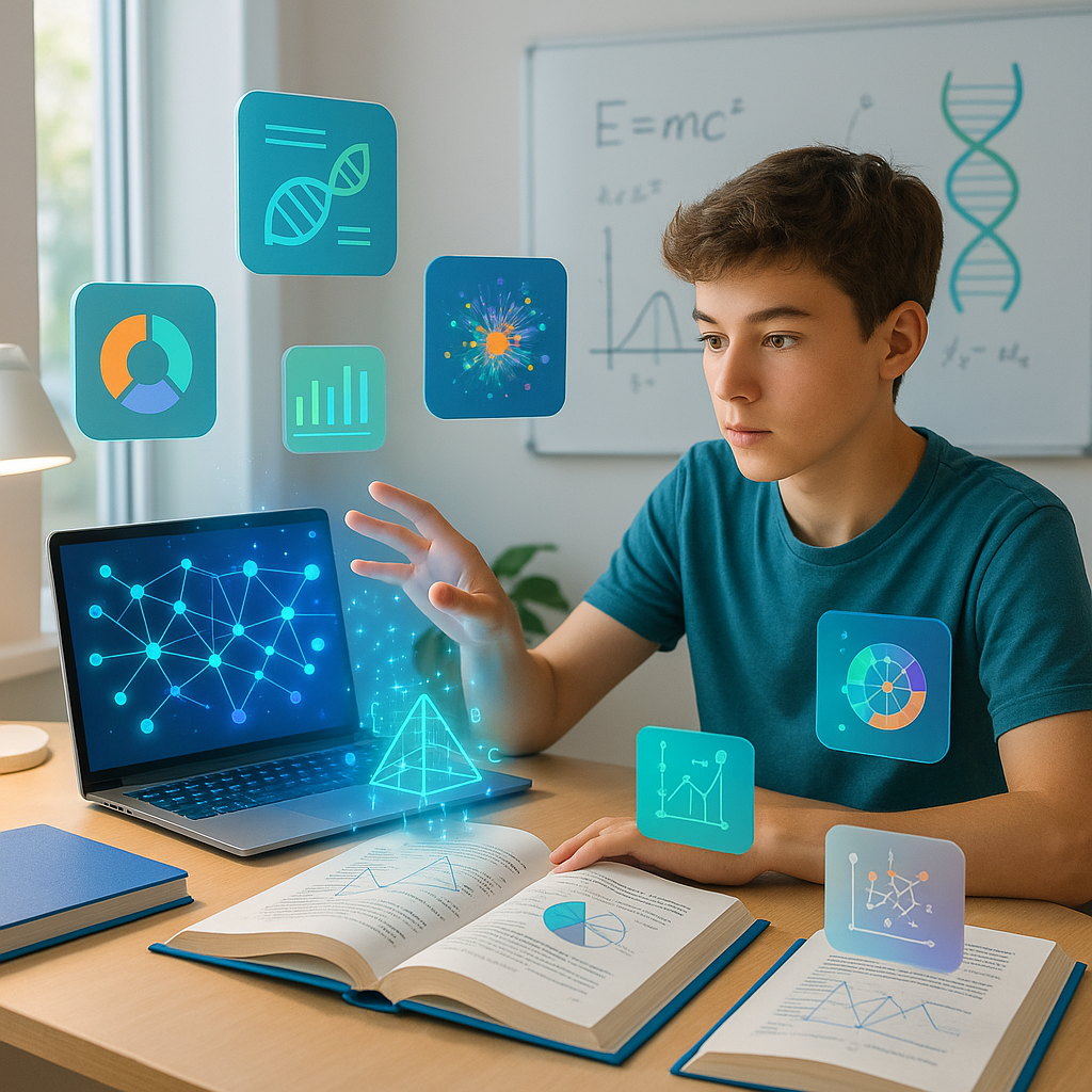 Visualizzazione AI: Grafici Interattivi per Concetti Complessi nello Studio